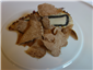 chicken slice with white truffle